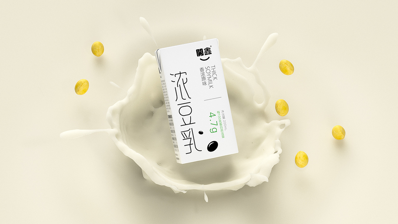 开鑫浓豆乳包装设计(图ZMzUyMjk1NjQw) - 包装 - 站酷设计师彬法品牌策划设计原创素材 - 站酷ZCOOL