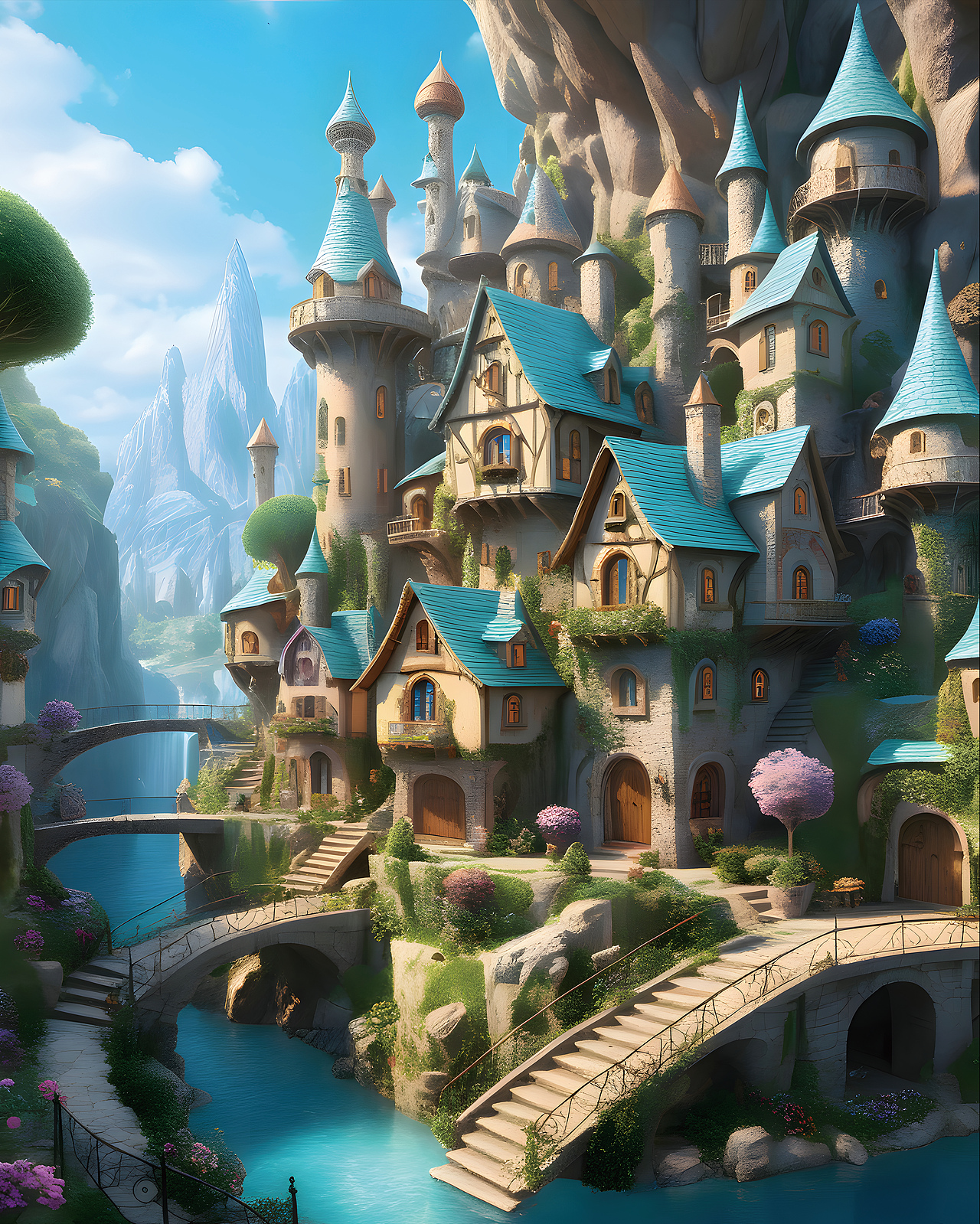 梦幻城堡（图ZMzU0ODY0NzA0） - 其他空间 - 站酷设计师Nicolezeng666原创素材 - 站酷ZCOOL