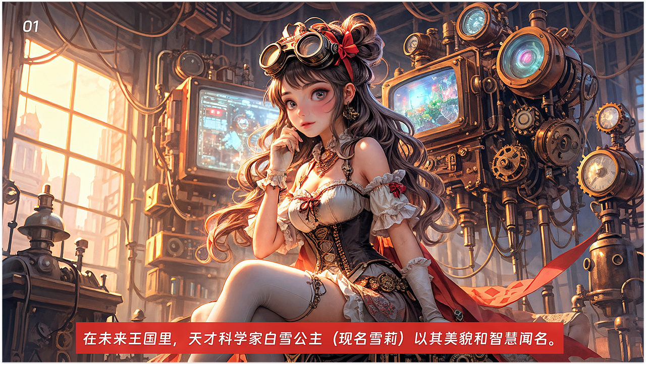 AI童话故事绘《白雪公主》改编（图ZMzY5MjIxMDQ4） - AI作品 - 站酷设计师Z279925805原创素材 - 站酷ZCOOL