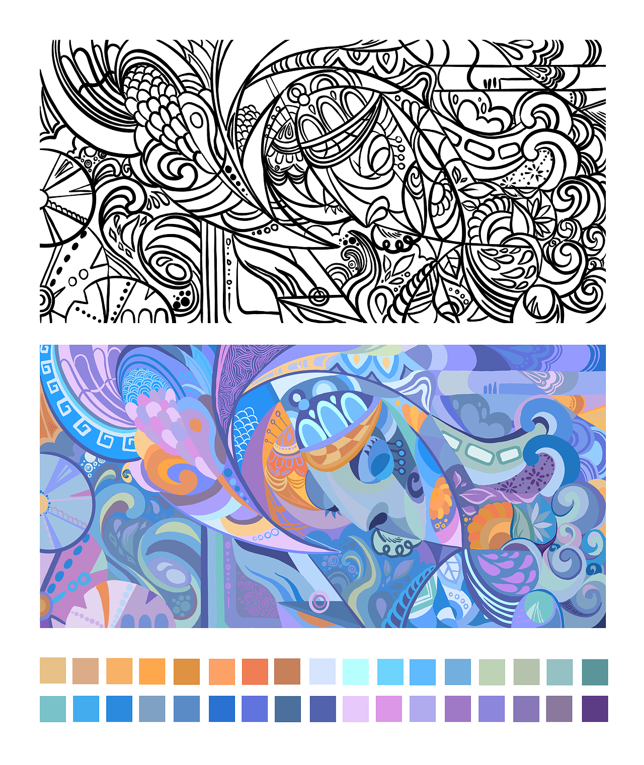 山西·长治城市插画|中国·东盟人文交流年文创设计（图ZMzY0MzUxNDc2） - 其他 - 站酷设计师无敌鱼鱼原创素材 - 站酷ZCOOL