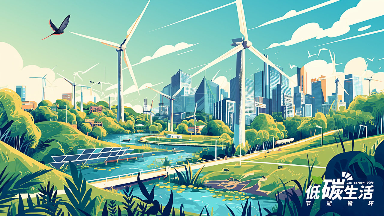 低碳生活，节能循环