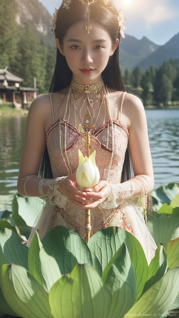 描绘了一种梦境般的体验，让人联想到古代的神秘与浪漫。