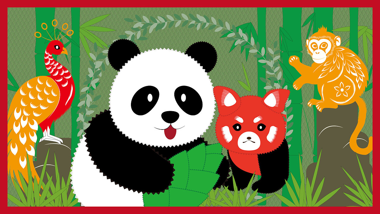 保护大熊猫，保护我们共同的家