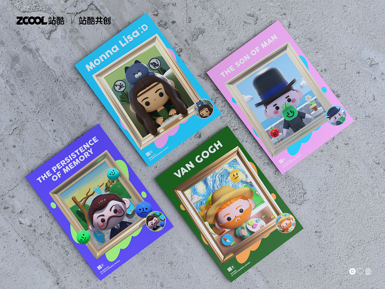 #世界名画100#《我有我的YOUNG》