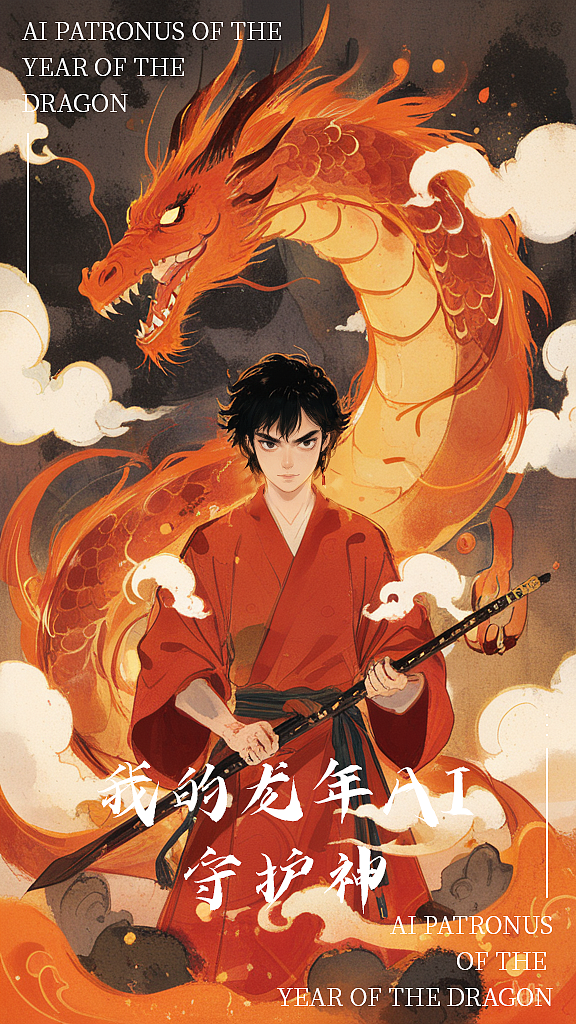 我的龙年AI守护神（图ZMzYwNTYyMTY4） - AI作品 - 站酷设计师XY62原创素材 - 站酷ZCOOL