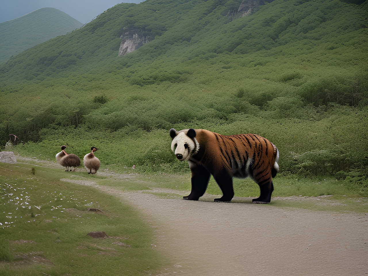 AI 人工智能生成 长白山地方特色 顶流动物园里的动物形象插画与故事分享（图ZMzcwNTUzNDQ0） - 海报 - 站酷设计师未来之王原创素材 - 站酷ZCOOL