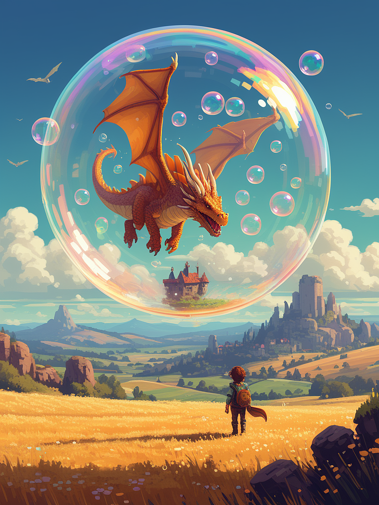 梦幻大陆的飞龙守护神