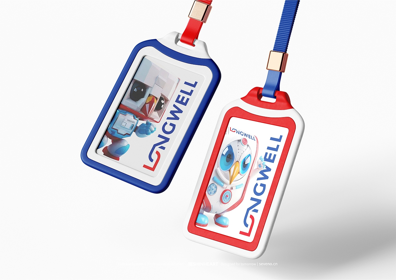 LONGWELL科技潮玩IP形象定位设计-上海因心