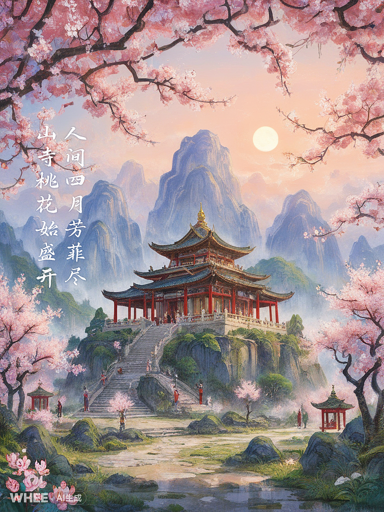 《大林寺桃花》