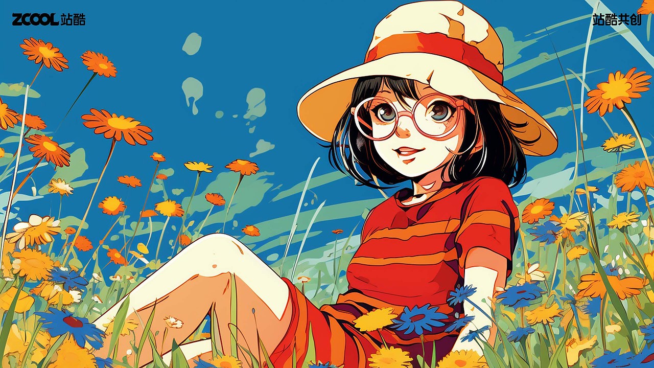 躺平(图ZMzY5NDgyMTQ0) - 艺术插画 - 站酷设计师ZHANGHUIE原创素材 - 站酷ZCOOL
