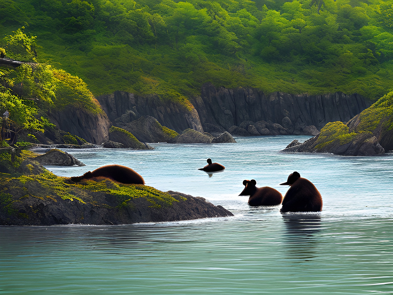 AI 人工智能生成 长白山地方特色 顶流动物园里的动物形象插画与故事分享（图ZMzcwNTUzMzIw） - 海报 - 站酷设计师未来之王原创素材 - 站酷ZCOOL
