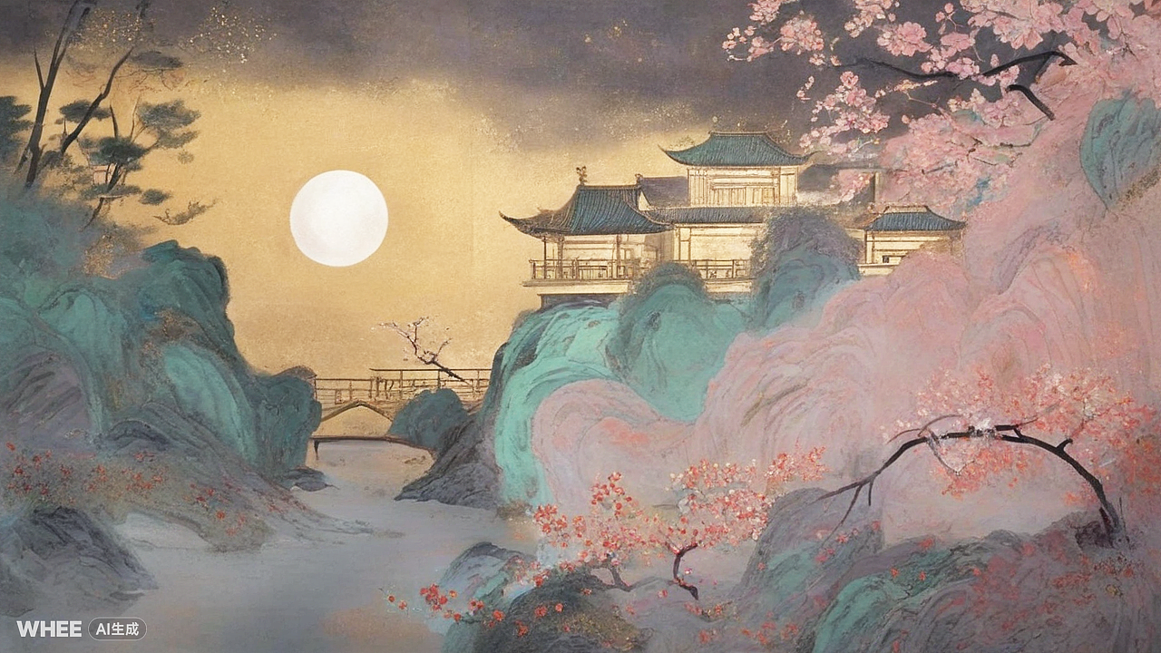 《虞美人》（图ZMzY0MTk5NDA0） - AI作品 - 站酷设计师洛初插画原创素材 - 站酷ZCOOL