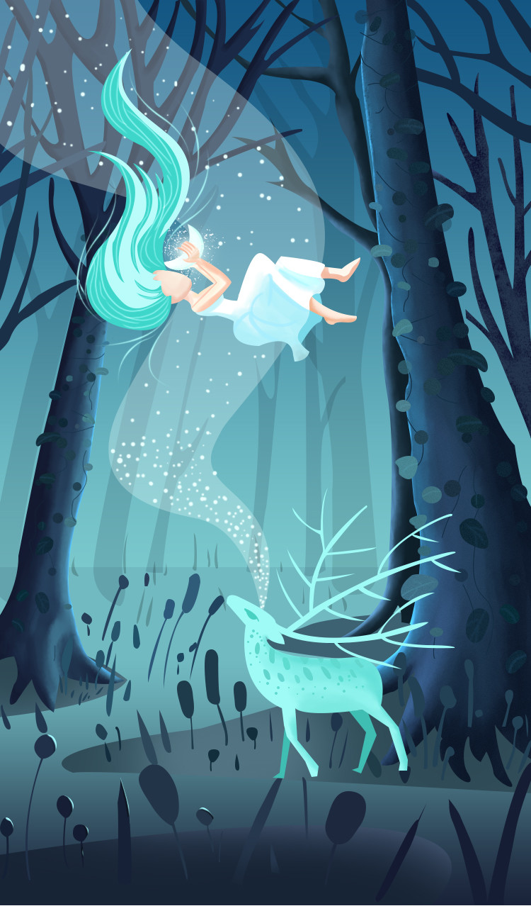 梦醒了呀的个人主页（背景预览） - 主页背景设置 - 站酷设计师梦醒了呀原创素材 - 站酷ZCOOL