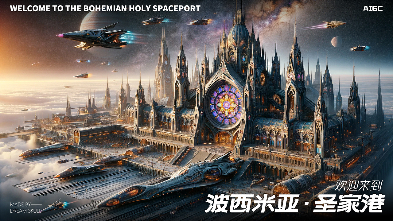 欢迎来到【波西米亚·圣家港】--31世纪的银河朝圣之旅即将启航