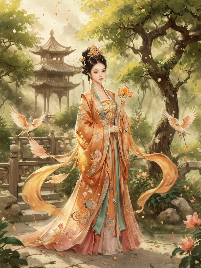 倾国倾城（图ZMzYzNDA4NDIw） - AI作品 - 站酷设计师南风视觉丶原创素材 - 站酷ZCOOL