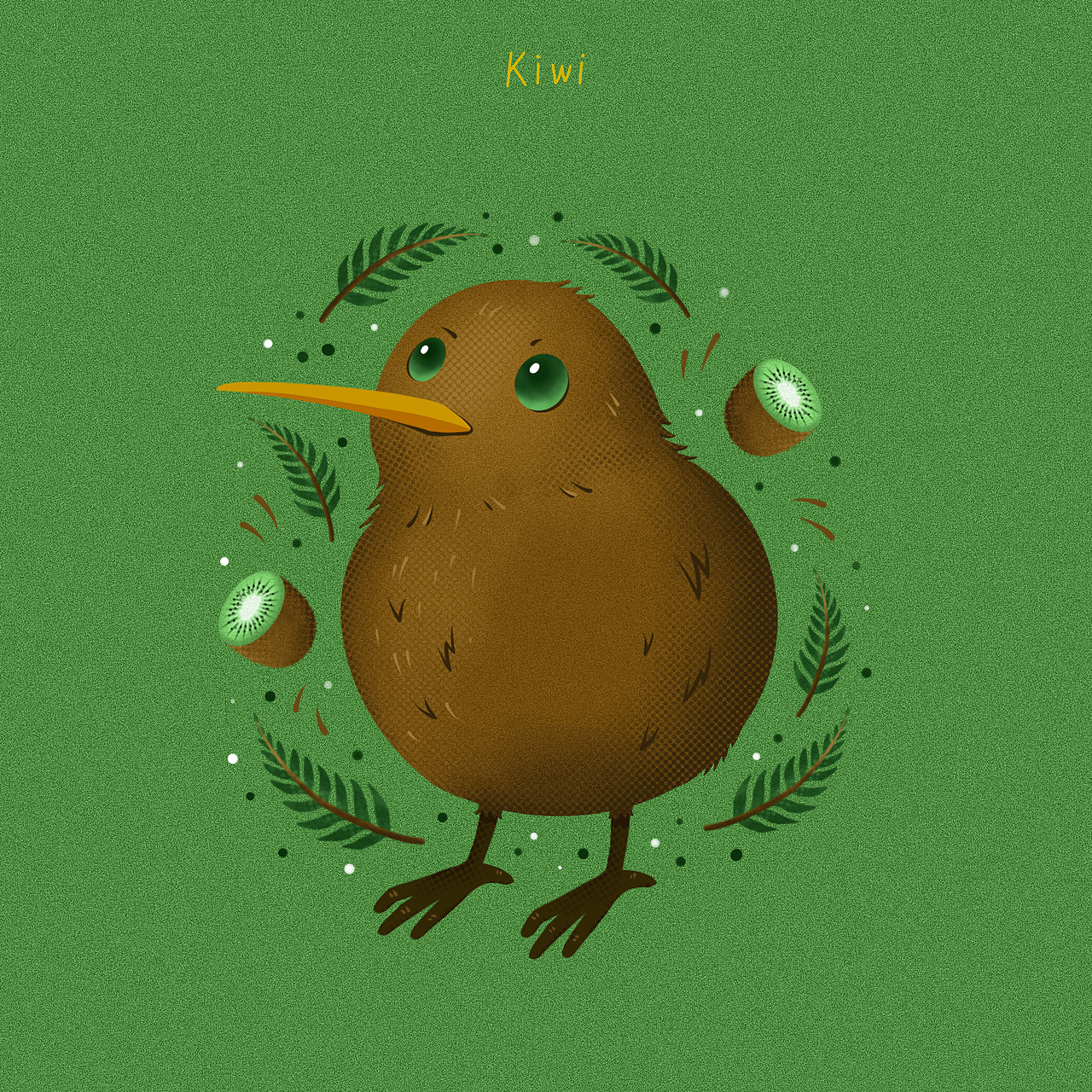 中土精灵（图ZMzY1MDU5MjYw） - 艺术插画 - 站酷设计师Leah_C原创素材 - 站酷ZCOOL