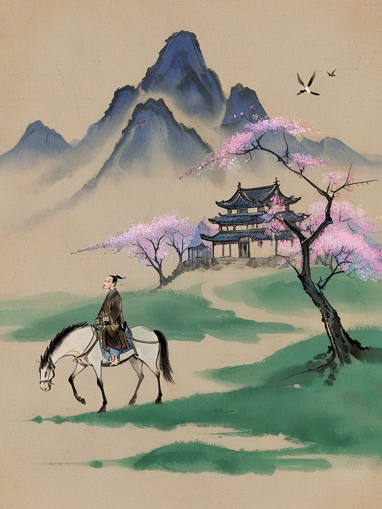 乱花渐欲迷人眼，浅草才能没马蹄