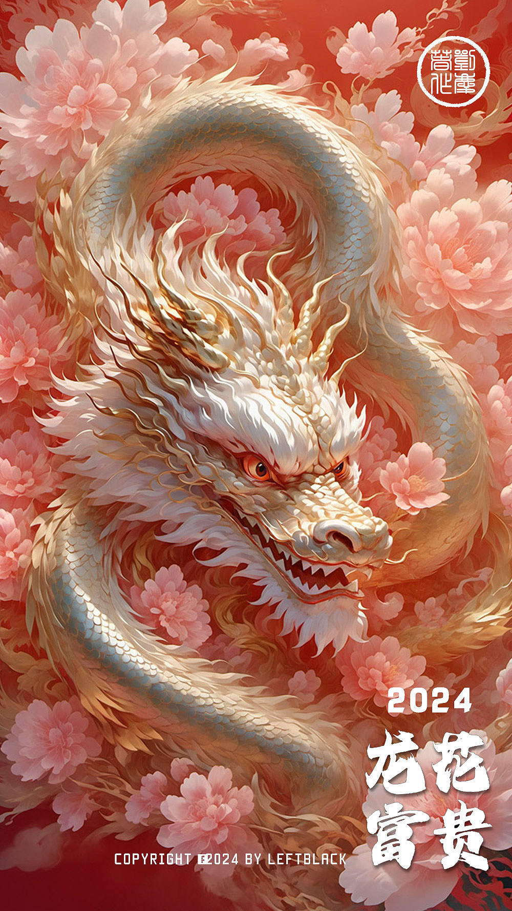 龙花富贵（图ZMzU5NjI5NzEy） - AI作品 - 站酷设计师LeftB原创素材 - 站酷ZCOOL