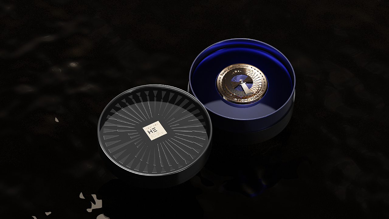 何享健科学基金奖章设计 logo设计（图ZMzY5OTI1NDQ4） - 其他工业/产品 - 站酷设计师李大帅Design原创素材 - 站酷ZCOOL