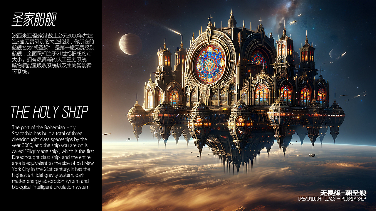 欢迎来到【波西米亚·圣家港】--31世纪的银河朝圣之旅即将启航