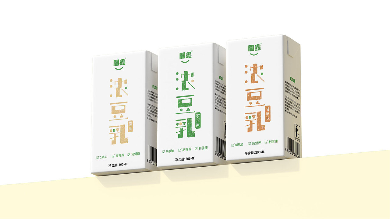 開鑫浓豆乳包装设计（图ZMzUxOTQzNDcy） - 包装 - 站酷设计师黄溪源原创素材 - 站酷ZCOOL