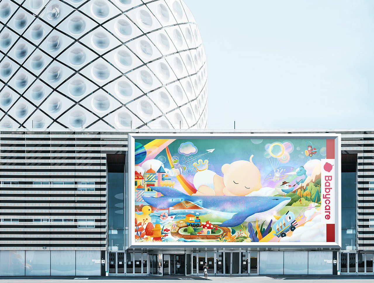 Babycare的共生宇宙（图ZMzU0NjM1MjQw） - 海报 - 站酷设计师吴不烦maybe原创素材 - 站酷ZCOOL