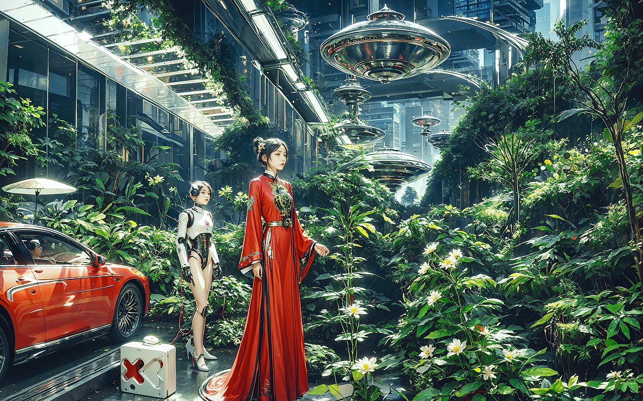 200年后的未来旅游畅想（图ZMzY5NDkyNzk2） - AI作品 - 站酷设计师MalcolmSP原创素材 - 站酷ZCOOL