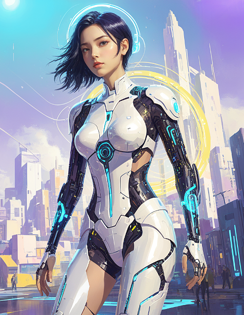 《未来巾帼英雄》（图ZMzU1MDUwODAw） - AI作品 - 站酷设计师是anni原创素材 - 站酷ZCOOL