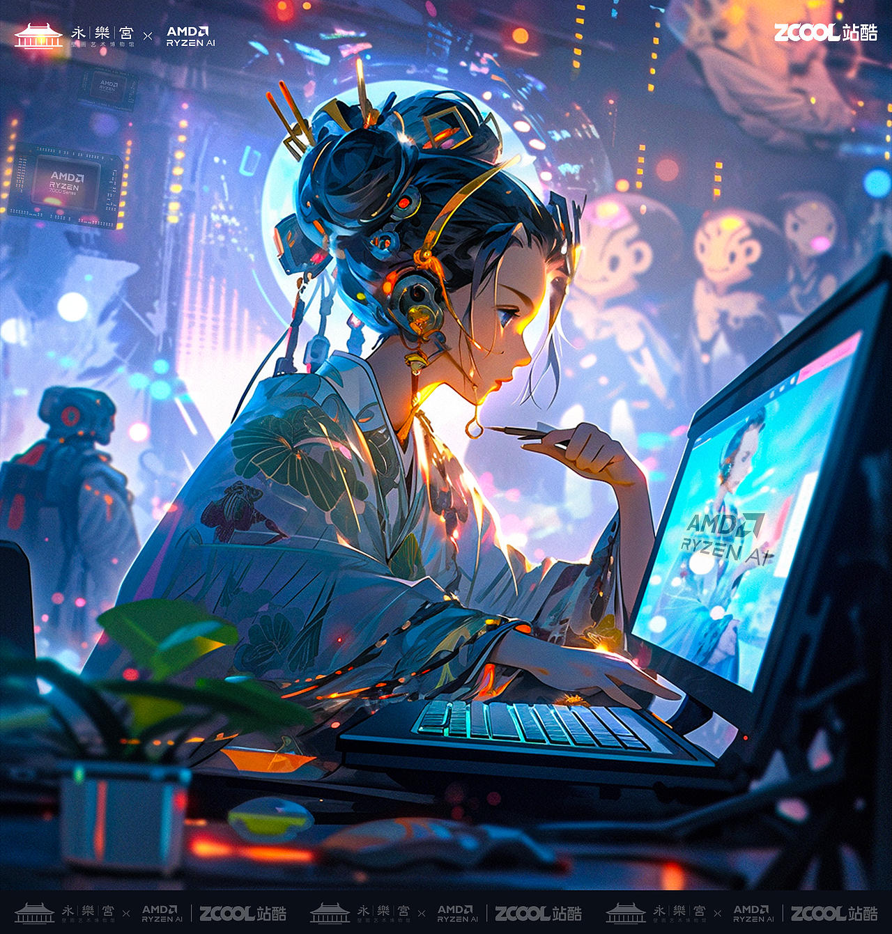 AIGC-永乐宫神仙与AI的奇妙碰撞（图ZMzU4NjgyMzk2） - AI作品 - 站酷设计师电商设计师DDS原创素材 - 站酷ZCOOL