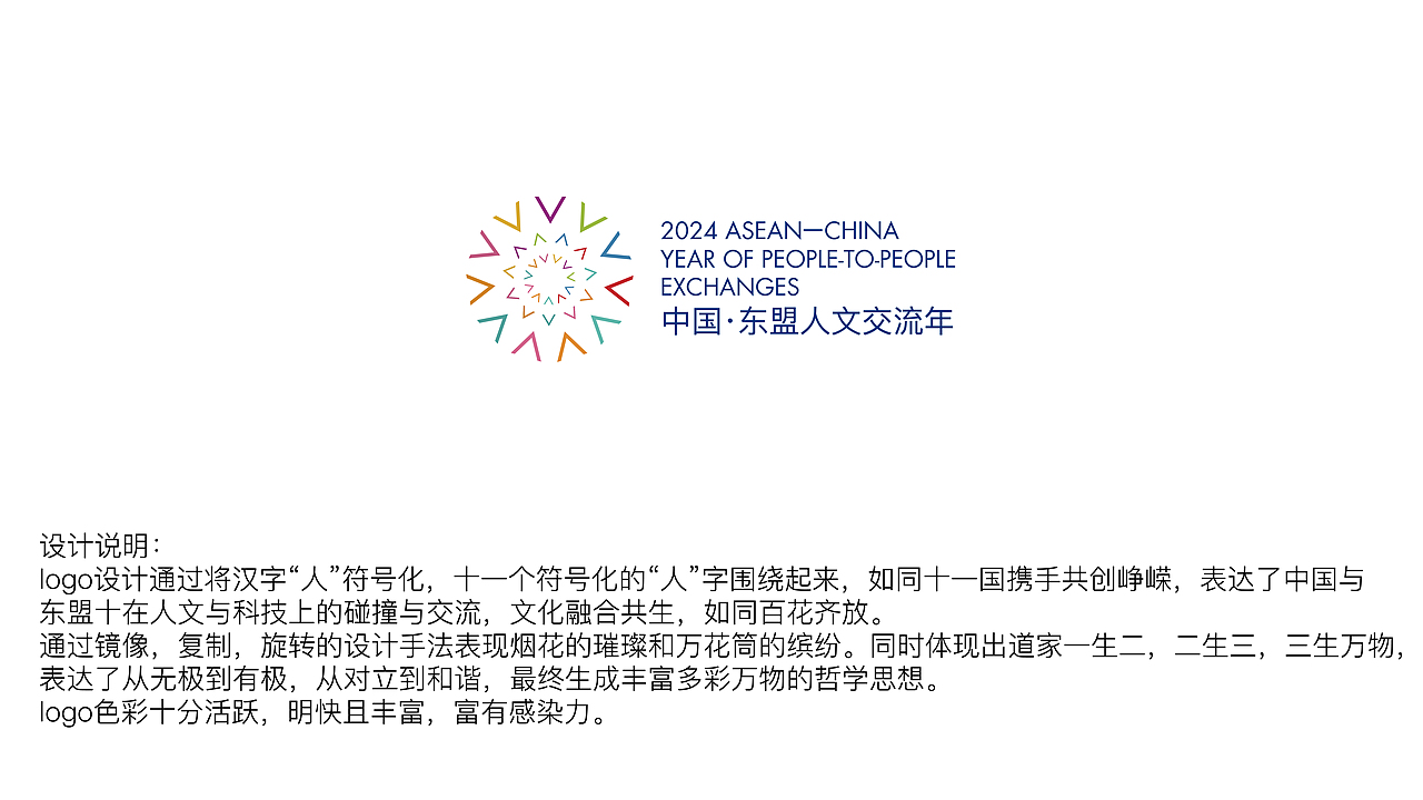 2024年中国-东盟人文交流年标志设计
