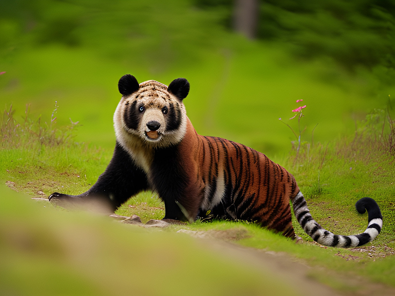 AI 人工智能生成 长白山地方特色 顶流动物园里的动物形象插画与故事分享（图ZMzcwNTUzNDcy） - 海报 - 站酷设计师未来之王原创素材 - 站酷ZCOOL