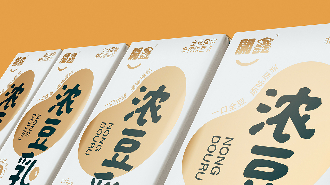来自北方的诚意——开鑫浓豆乳（图ZMzUxODQwMTIw） - 包装 - 站酷设计师徐了二正原创素材 - 站酷ZCOOL