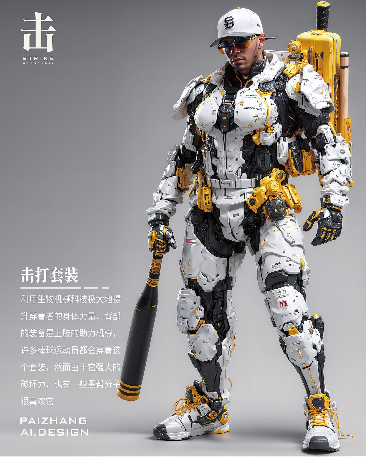 未来运动套装——AI SPORT SUIT（图ZMzU1ODU2MTEy） - IP形象 - 站酷设计师他们都叫我排长原创素材 - 站酷ZCOOL
