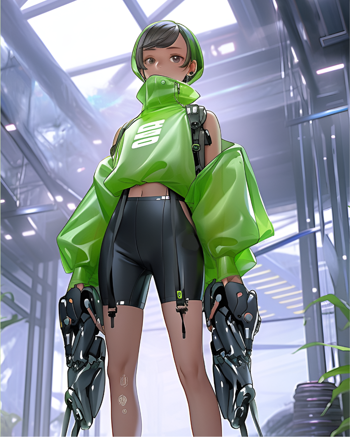 未来服饰潮玩 绿色工程系列工作服