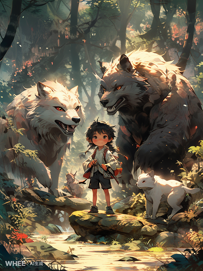 他和她，他们的野兽