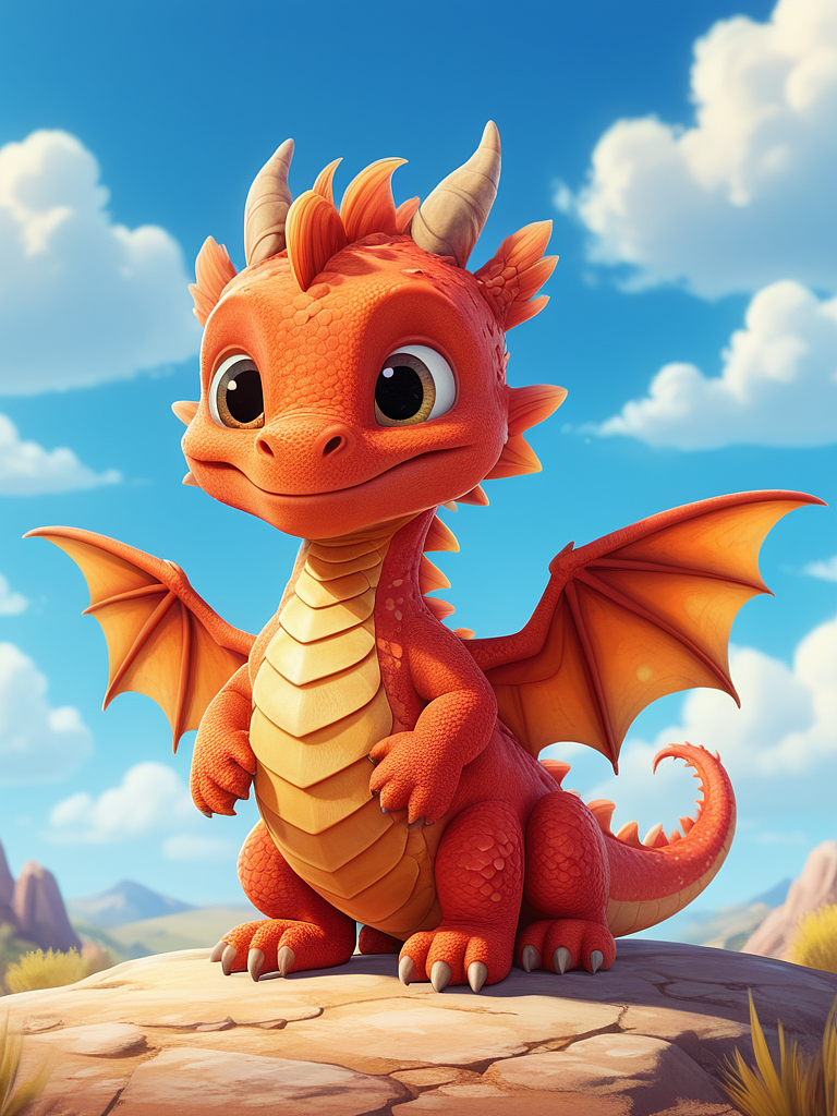 龙小宝（图ZMzU5ODY3NjAw） - AI作品 - 站酷设计师甜甜圈CC原创素材 - 站酷ZCOOL