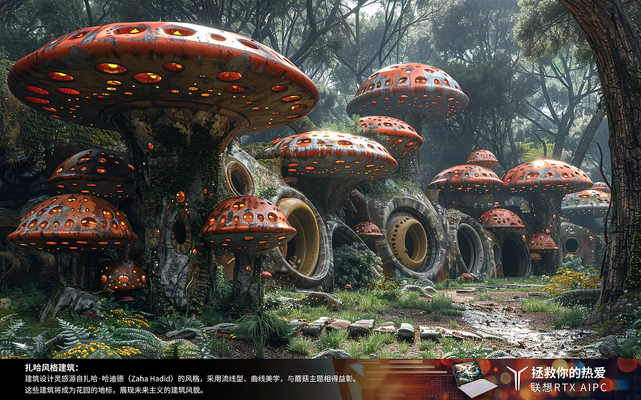 《未来艺术花园》(图ZMzY5ODkwNDg4) - AI作品 - 站酷设计师梦庭芳原创素材 - 站酷ZCOOL