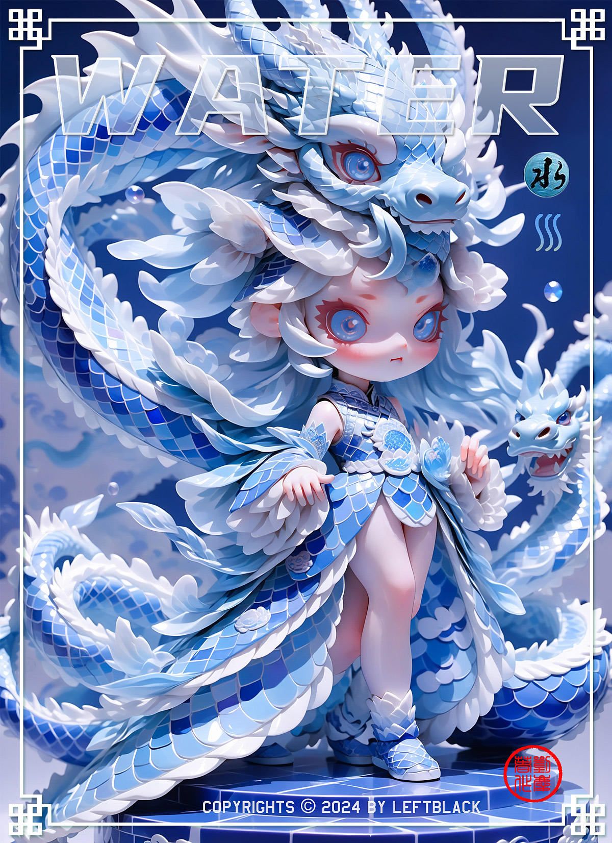 阴阳五行-龙之子(图ZMzYwNDE3MzA0) - AI作品 - 站酷设计师LeftB原创素材 - 站酷ZCOOL