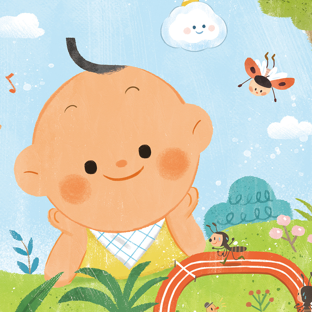 昆虫观察日记（图ZMzU0NjM5MDAw） - 海报 - 站酷设计师插画师TJ童捷原创素材 - 站酷ZCOOL