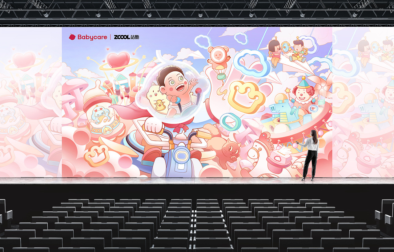 Babycare--爱乐梦境（图ZMzU0MDcxNDY4） - 海报 - 站酷设计师波波Lzb原创素材 - 站酷ZCOOL