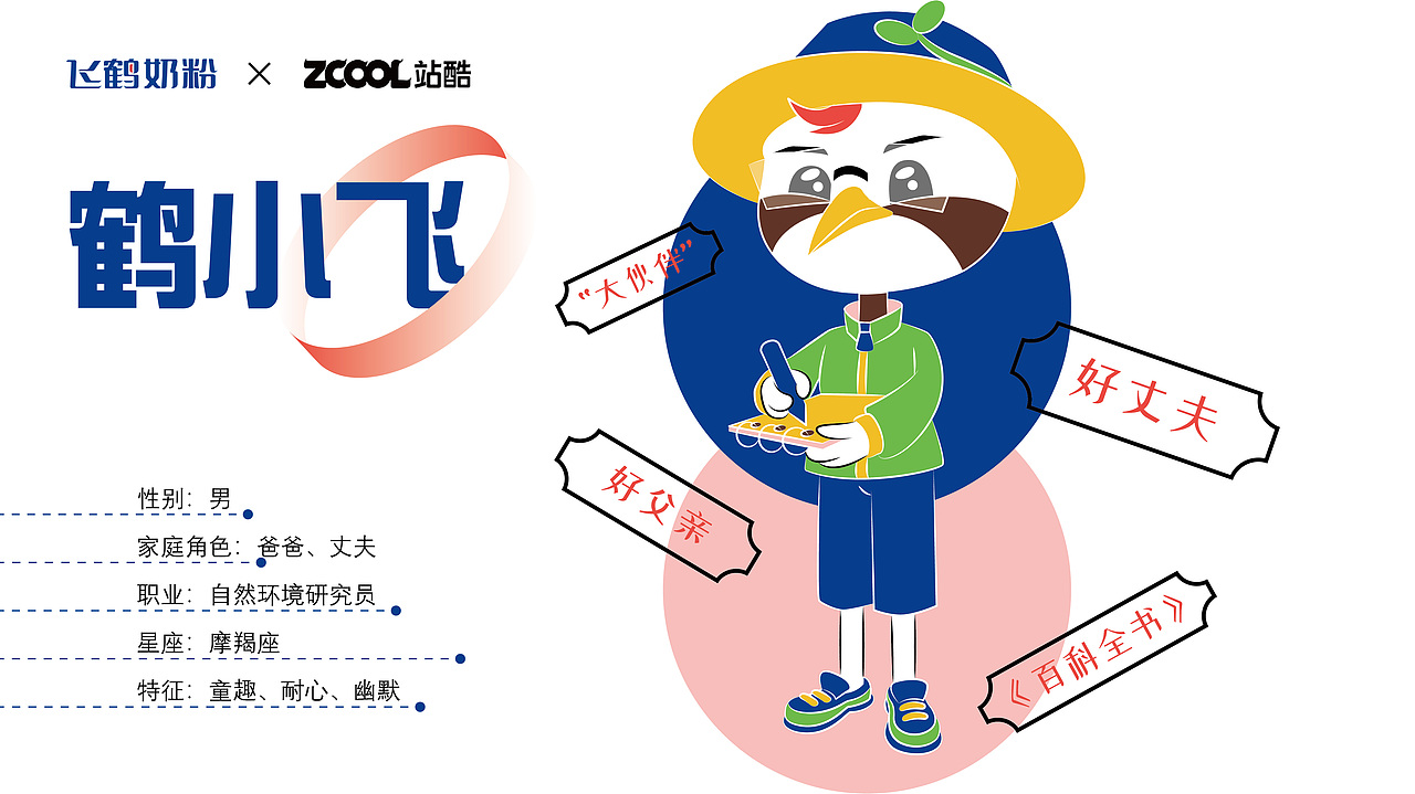 飞鹤家族 · 即刻出道（图ZMzM5Mjg2OTc2） - IP形象 - 站酷设计师木曰空原创素材 - 站酷ZCOOL