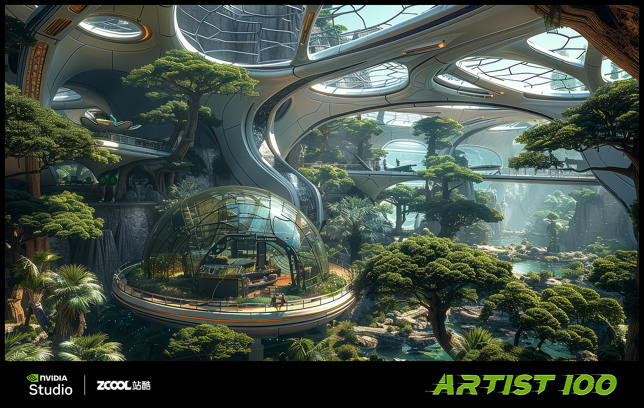 未来城市之星空母城（图ZMzY3OTk2NjYw） - AI作品 - 站酷设计师不知名的SK原创素材 - 站酷ZCOOL