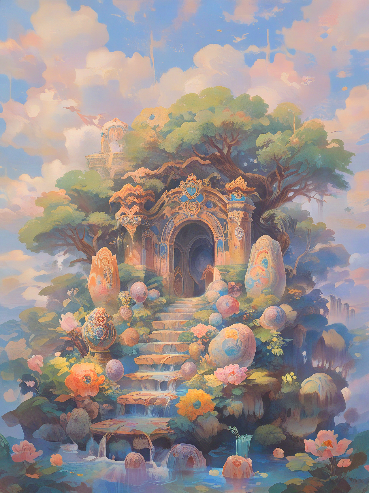 龙年守护神(图ZMzYwNTYzMTYw) - AI作品 - 站酷设计师棉棉的绘画原创素材 - 站酷ZCOOL