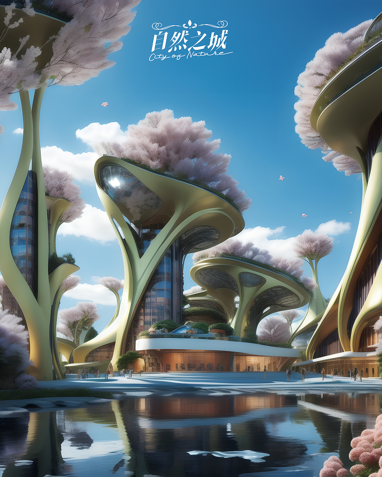 自然之城（图ZMzU1MDQ4MTAw） - 其他空间 - 站酷设计师TsyeahC原创素材 - 站酷ZCOOL