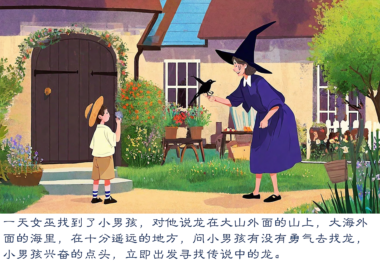 少年寻龙记（图ZMzcwMTY3MzQ4） - AI作品 - 站酷设计师乐溪子星原创素材 - 站酷ZCOOL