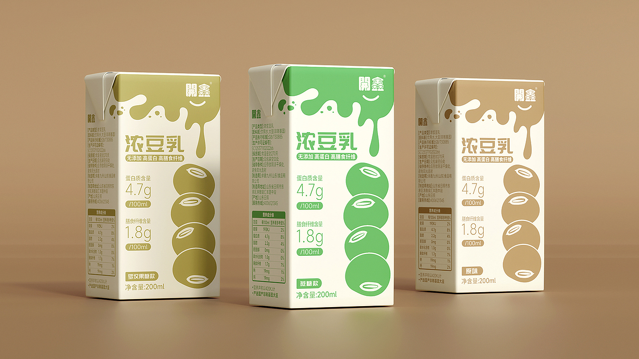 開鑫浓豆乳，就是介个味儿~~