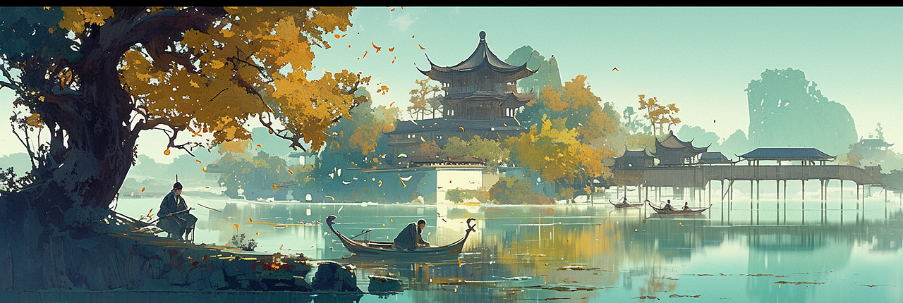 离愁馨香:西湖边的文人之梦