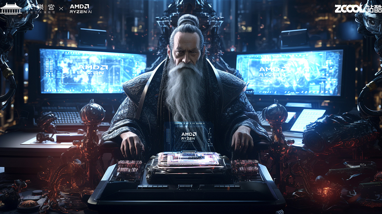 神仙也AI了（图ZMzU3NTQ1Mjky） - AI作品 - 站酷设计师洁萍原创素材 - 站酷ZCOOL