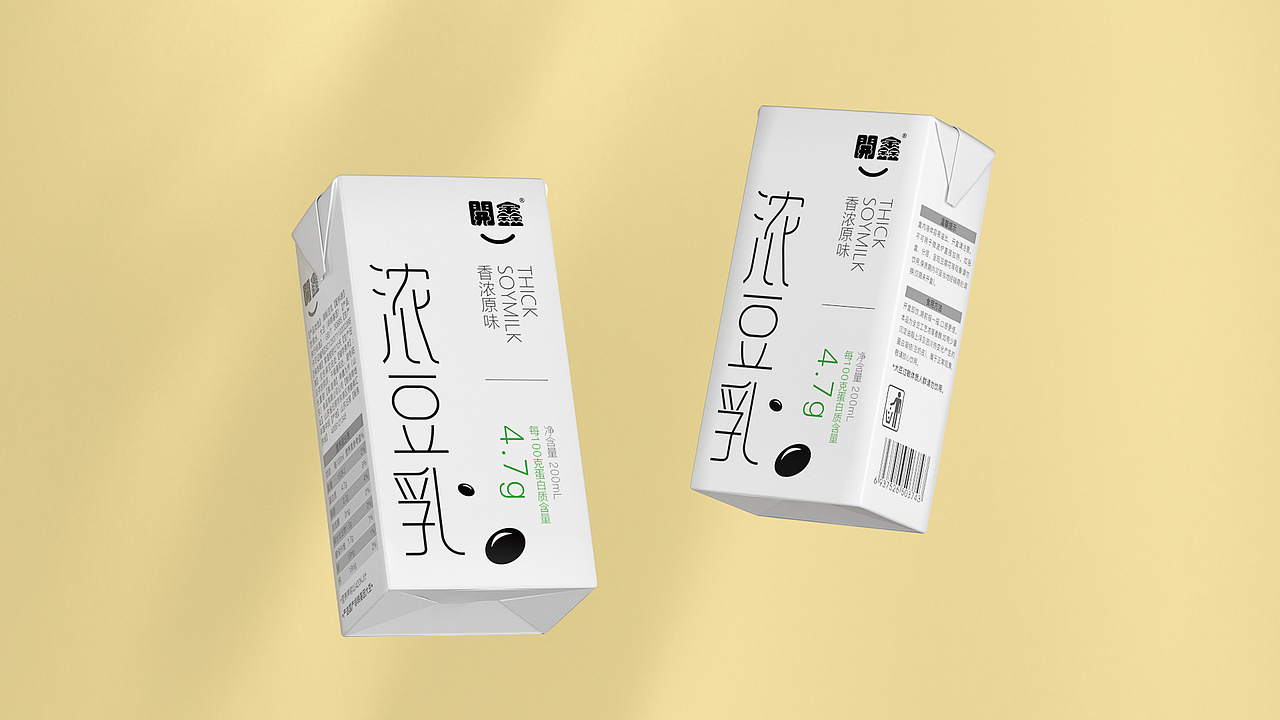 开鑫浓豆乳包装设计(图ZMzUyMjk1Njc2) - 包装 - 站酷设计师彬法品牌策划设计原创素材 - 站酷ZCOOL