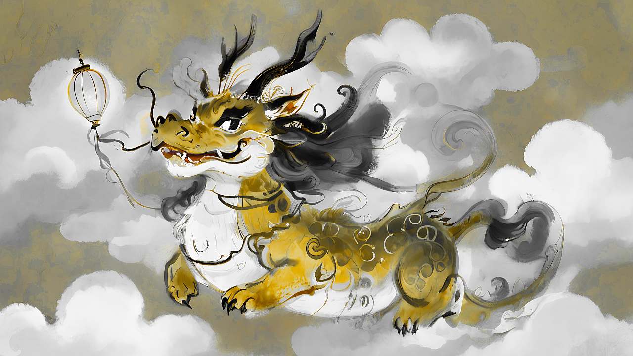 WHEE生成的胖嘟嘟的龙年守护神~（图ZMzU5MzQ4MjIw） - AI作品 - 站酷设计师好消息哇原创素材 - 站酷ZCOOL